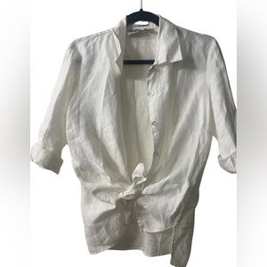 100% Irish Linen Top